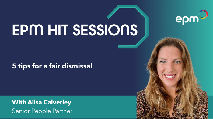 Image for HIT Session: 5 Tips for a Fair Dismissal